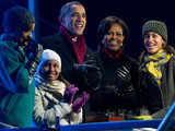 Obamas light the National Christmas Tree