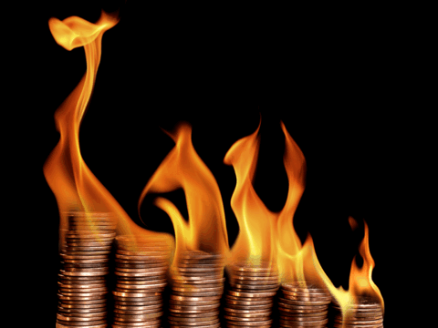 Cash burn to rise?
