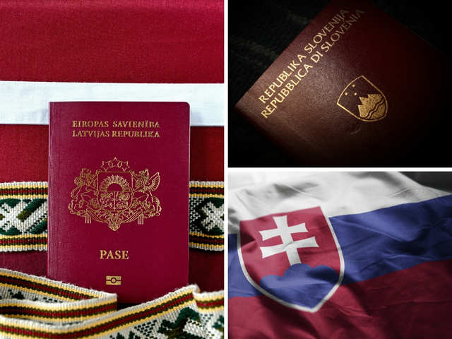 Latvia Slovenia & Slovakia 