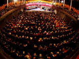 A general view of the of the 2010 Nobel Prize ceremony