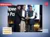 LightSpeed's Bejul Somaia lifts the 'Midas Touch' category at ET Startup Awards 2019