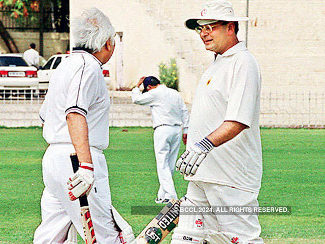 ​During a cricket match