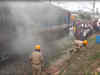 Fire breaks out in Telangana Express, passengers safe