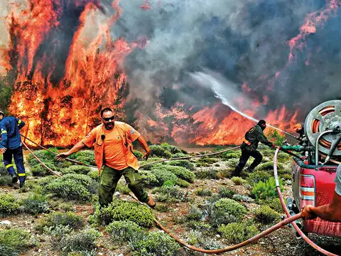 ​Attica Wildfires, Greece