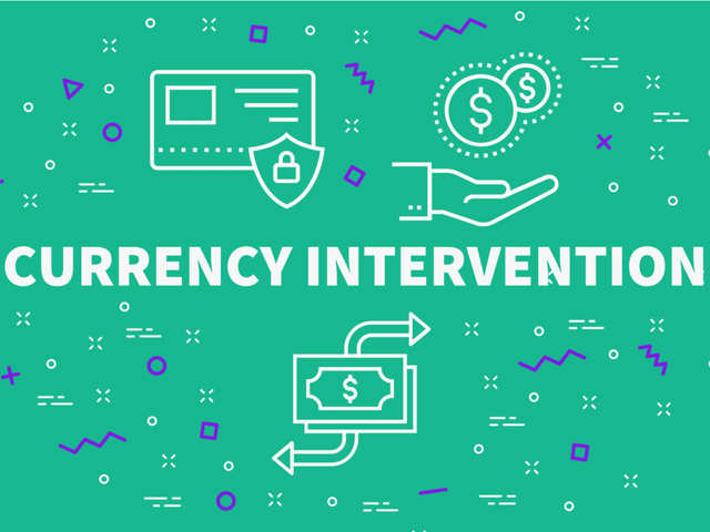 What is currency intervention?