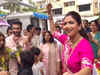 Shilpa Shetty bids adieu to Lord Ganesh; dances with hubby, son during visarjan