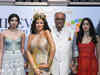 Boney Kapoor, daughters Janhvi & Khushi at Madame Tussauds Singapore to unveil mom Sridevi's wax statue