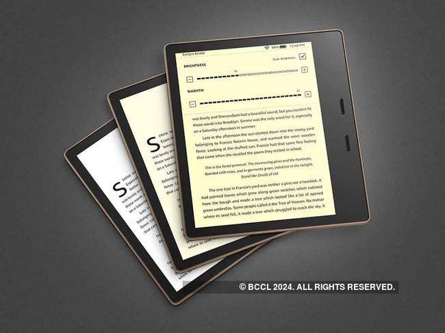 Amazon Kindle Oasis 10th Gen ​​supports multiple formats of e-books plus TXT and PDF files.​