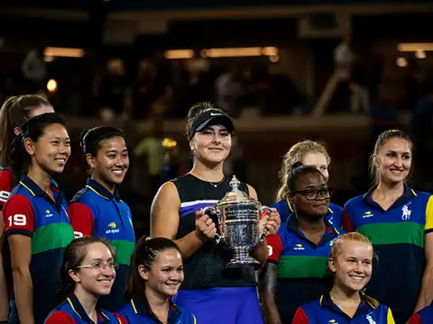 A teen with the Grand Slam title