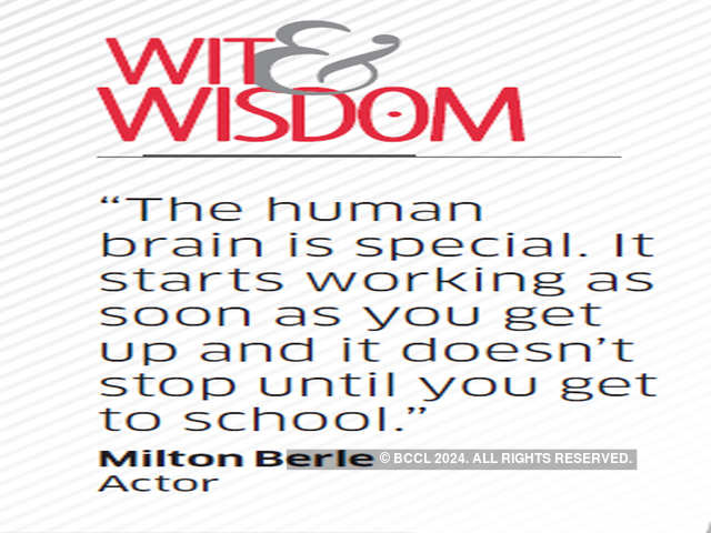 Quote by Milton Berle