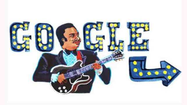 Image result for google doodle bb king