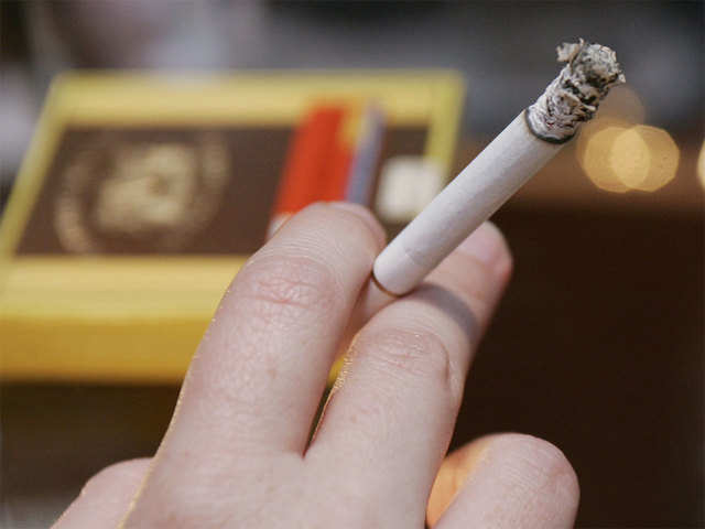 Falling demand for cigarettes