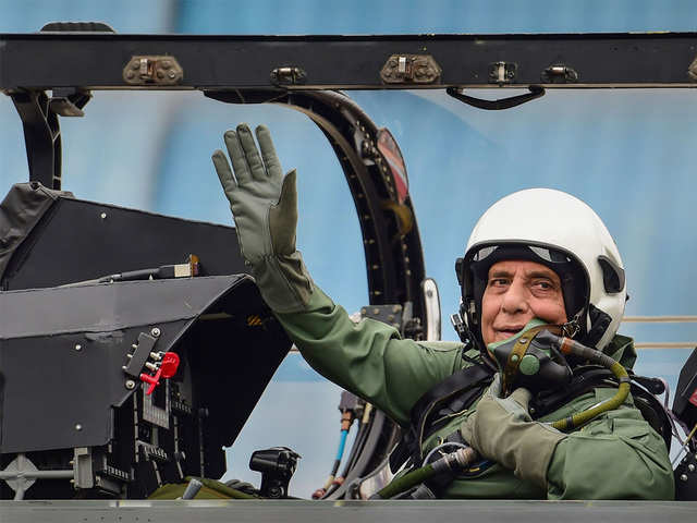 First Defence Minister to fly in LCA