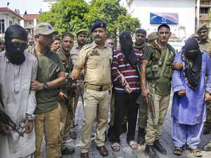 Three terrorists including those involved in BJP, RSS leaders' killings held in J-K's Kishtwar