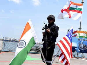 Mega naval war game among India, US and Japan begins on Thursday off coast of Japan