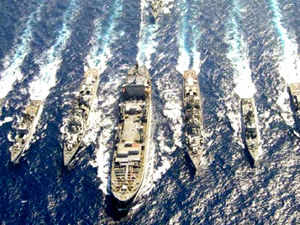 warship