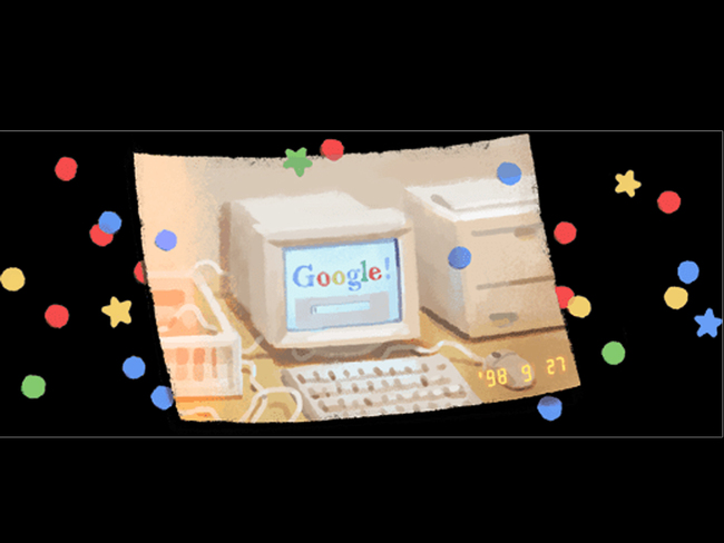 Google Google Turns 21 Tech Giant Celebrates Its Birthday With A Doodle Featuring Throwback Picture