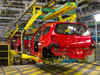 Share market update: Auto shares in the red; Tata Motors slips 4%