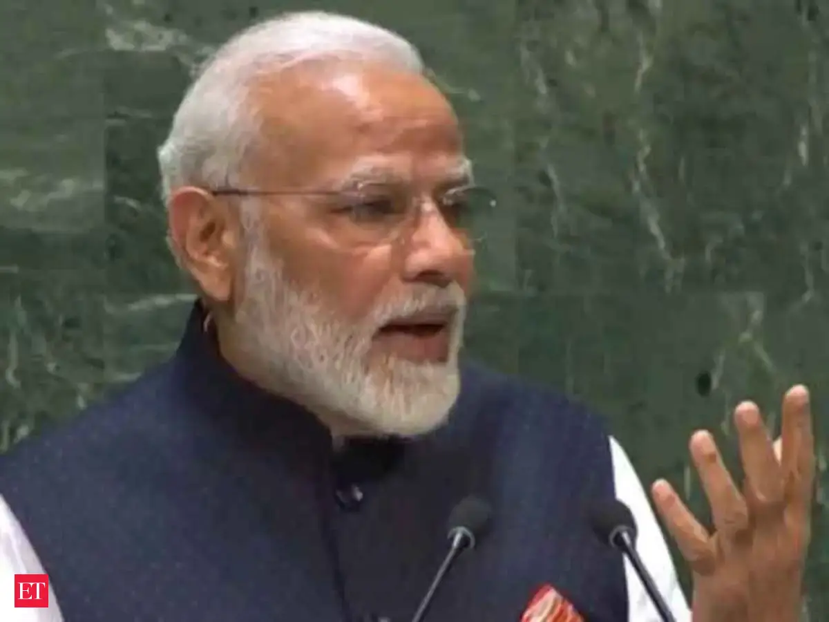 Watch: PM Modi's address at the 74th session of UNGA - The Economic ...