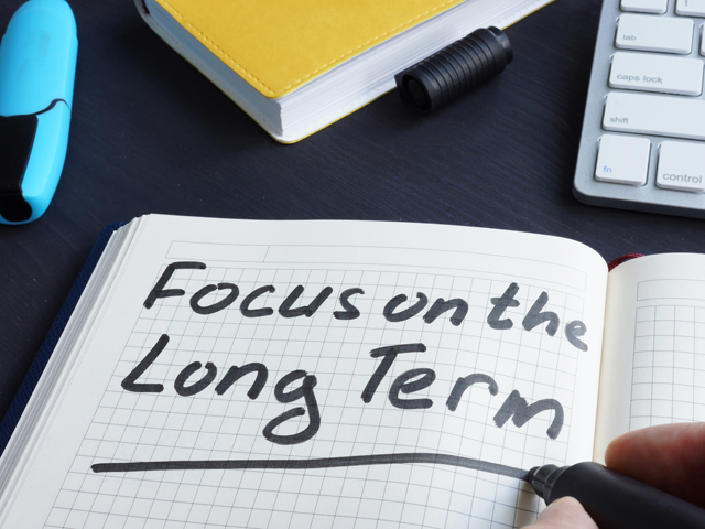 ​Should have long-term solution to your financial goals