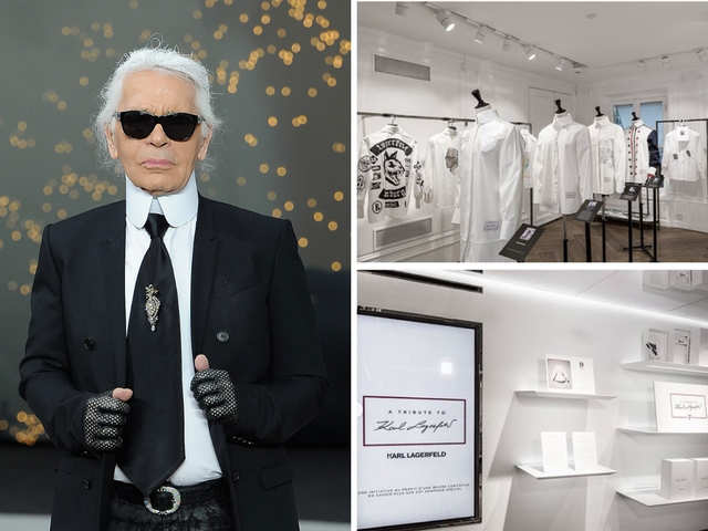 Karl Lagerfeld Remembered With White Shirts - The New York Times