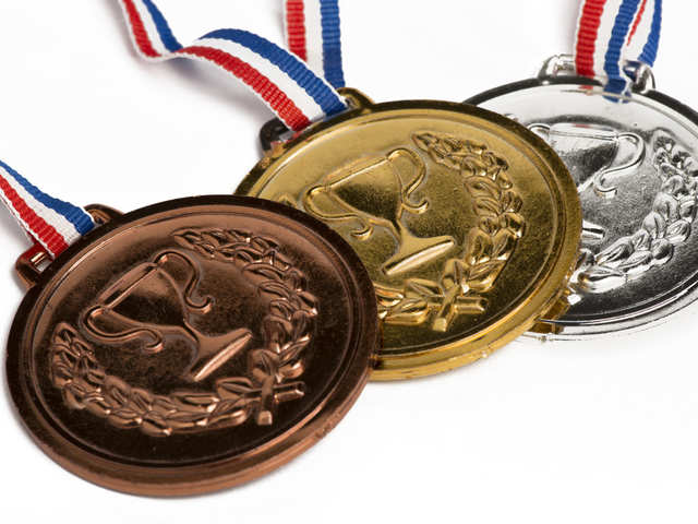 Medals From Recycled Electronics