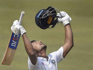 Mayank Agarwal scores double century as India flays South Africa