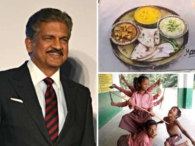 Festivities have taken over Anand Mahindra's Twitter account.