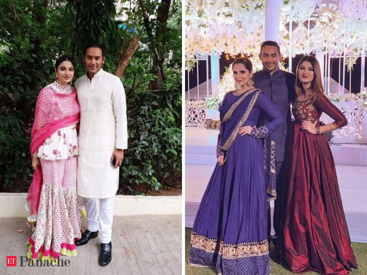 Sania Mirza Sister Wedding A Winter Wedding Sania Mirza S Sister To Tie The Knot With Azharuddin S Son In December Whereas, shoaib malik wore a black sherwani designed by famous designers shantanu and nikhil. sania mirza sister wedding a winter