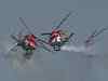 'Saarang' helicopter, Suryakiran aircraft teams dazzle at Indian Air Force Day celebrations
