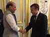 Rajnath Singh meets French President Emmanuel Macron, discusses India-France defence ties