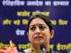 Why did Cong malign India? Irani asks Rahul on Labour J&K meet