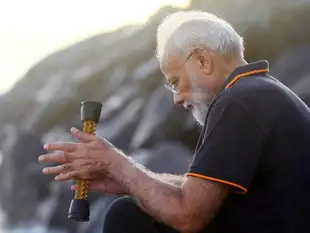 PM Modi decided to end the curiosity of his fans with a Twitter post.