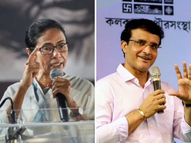 Mamata Banerjee took to Twitter to express her joy over the Bengal tiger becoming a candidate for BCCI Chief. (Image: PTI/ANI)
