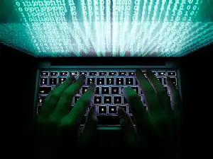 Binary code computer REUTERS