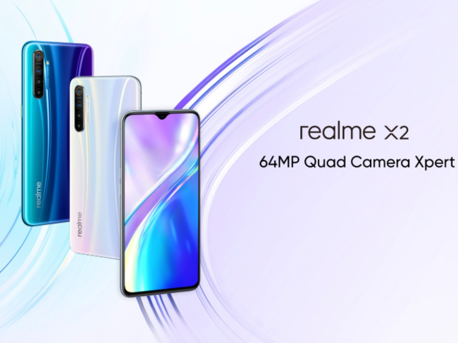 ​The new Realme X2 Pro comes with a 64 megapixel quad camera and a 16 megapixel front camera. (Image: Twitter/ Realme Europe)
