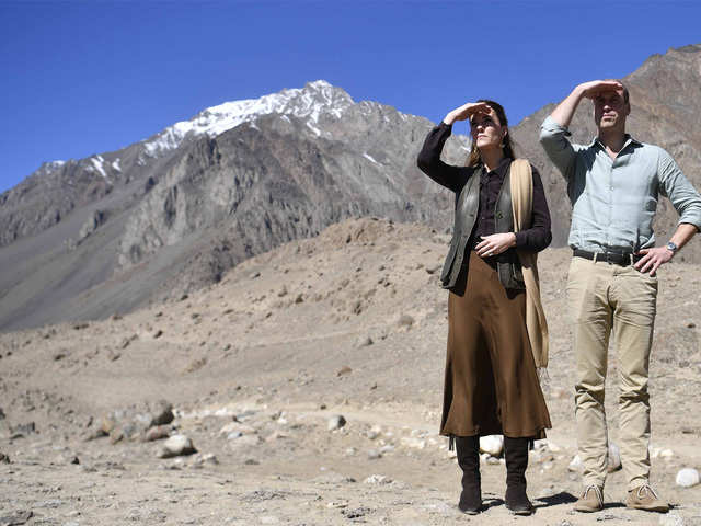 Kate, William at the Hindu Kush