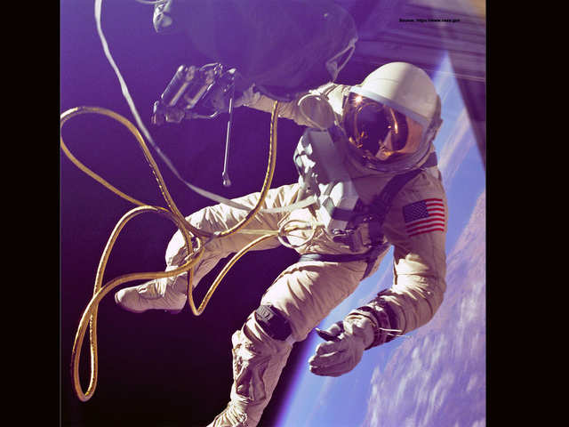 Who was the world's first spacewalker?