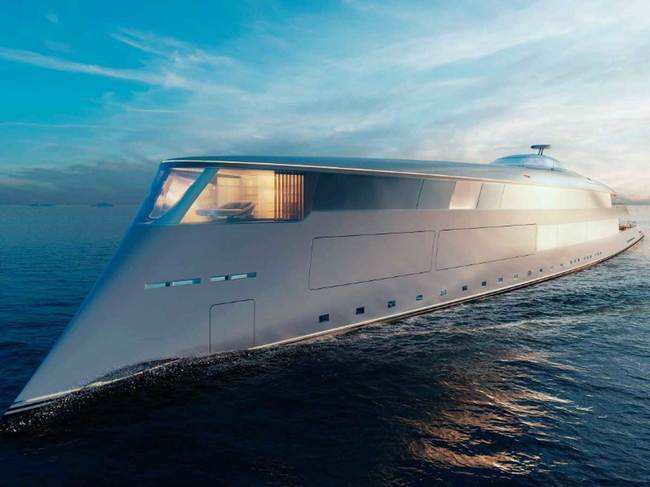 Aqua operates at a top speed of 17 knots and has a range of 3,750 nautical miles.
