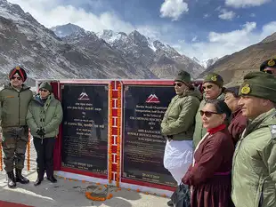 Armed forces will keep giving befitting reply till Pakistan doesn't stop infiltration: Rajnath Singh
