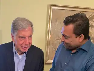 Ratan Tata was one of the chapters of a book Amit Chaudhary was reading in the first year of his college.