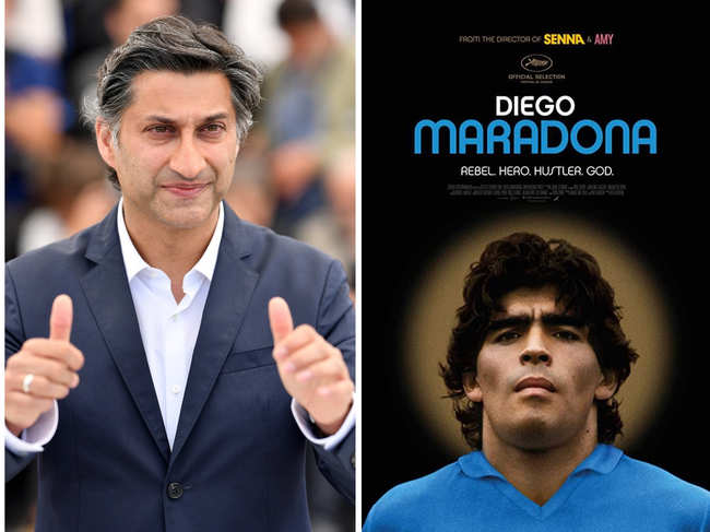 Asif ​Kapadia (L) recounts peeling off the many layers that maketh the man - Maradona​.