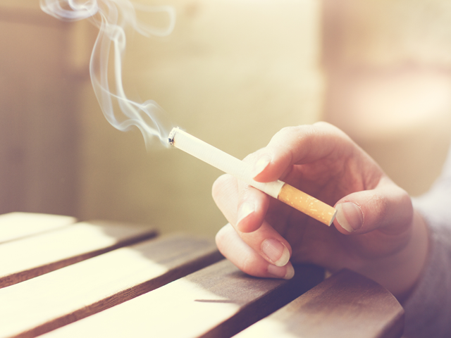 ​Not disclosing the habit of smoking