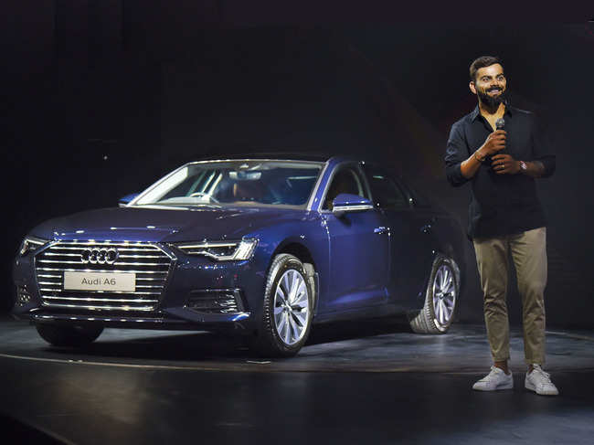 Virat Kohli, in a tweet, said that the new A6 is brand new, inside and out.
