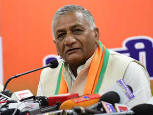 PoK is ours, we will get it: MoS Road Transport and former Army chief V K Singh