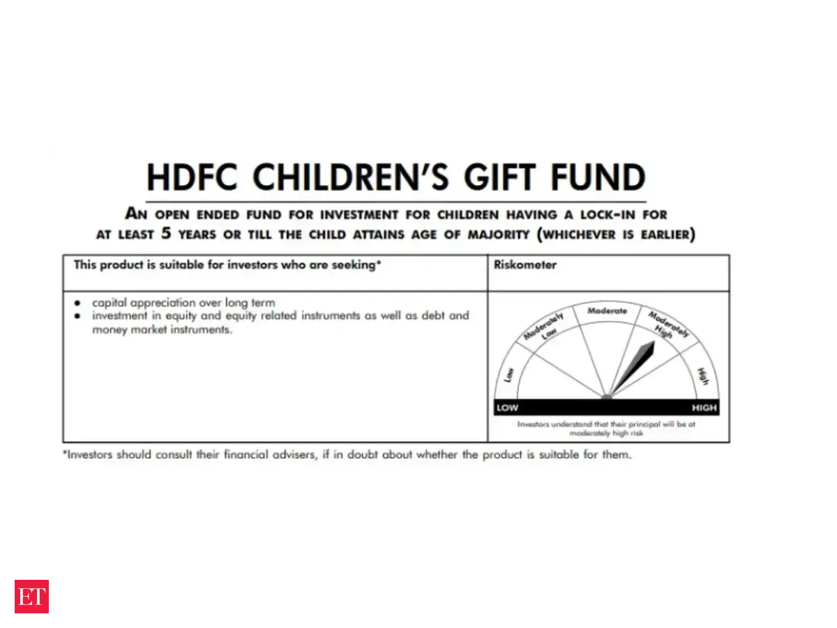 Hdfc Childrens Gift Fund - The Economic Times