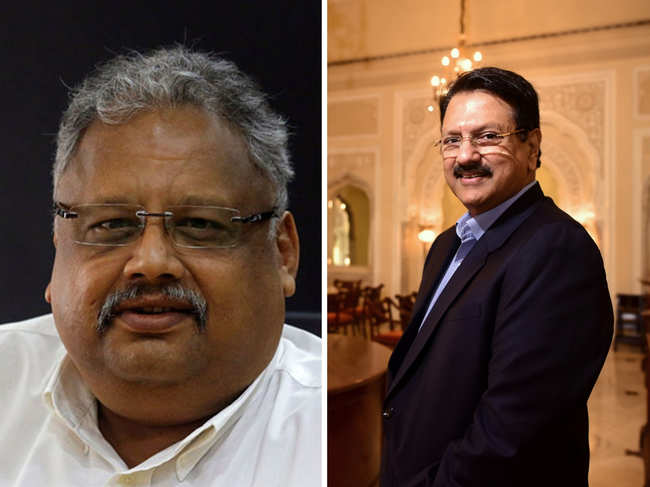 Rakesh Jhunjhunwal (left) and Ajay Piramal (right) are some of the many eminent donors who are giving donation to the foundation in exchange for a sculpture.