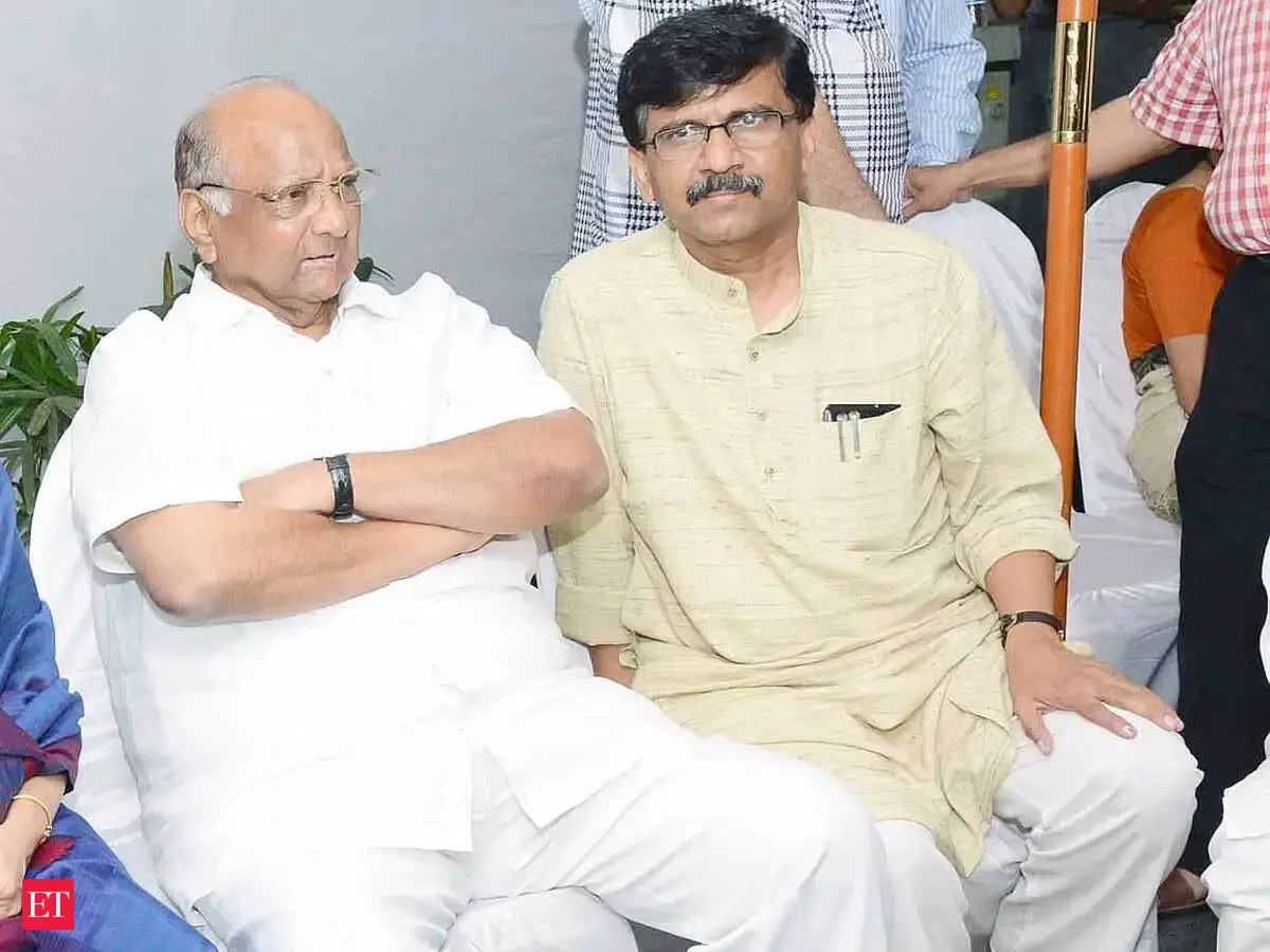Image result for sanjay raut meets sharad pawar