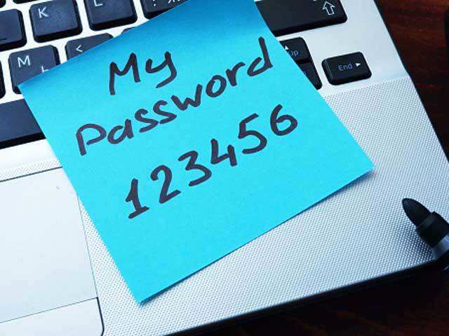 ​5. Simple to-crack passwords
