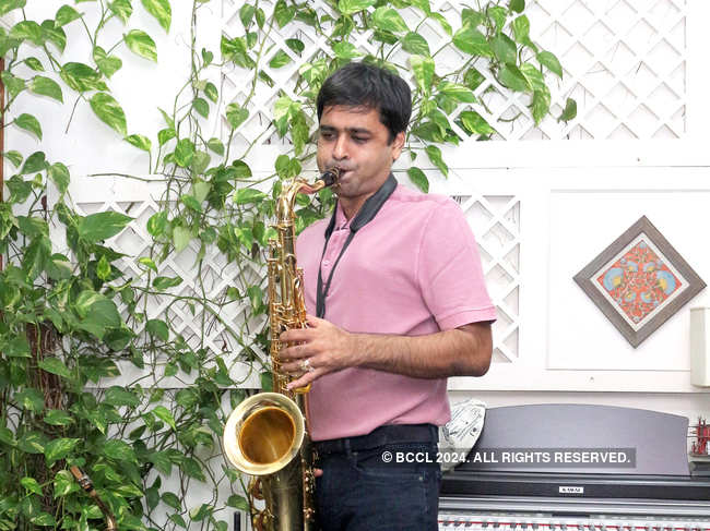 Nitish Mittersain has been hooked onto the sax since he first picked up the instrument at the age of 16.